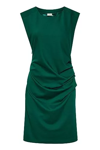 KAFFE Cocktail KAFFE Kleid India Damen Kleid Kurzarm Rundhals Cocktailkleid