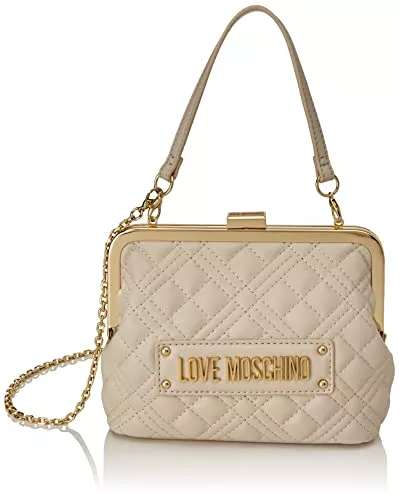 Love Moschino Taschen & Rucksäcke Love Moschino Damen Jc4011pp0gla0103 Handtasche, Ecru