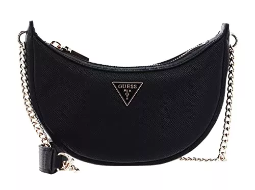 GUESS Taschen & Rucksäcke GUESS Eco Craig Mini Crossbody Saddle Bag Black