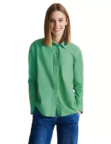 Street One Langarmblusen Street One Damen Hemdbluse Gestreift