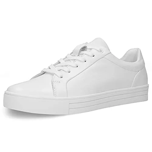 WOJAS Sneaker & Sportschuhe Wojas Damen Halbschuhe aus Leder Schnürsenkel Turnschuhe