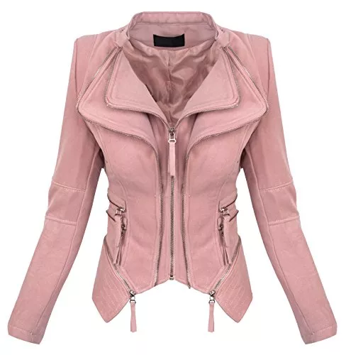 Rock Creek Selection Jacken Rock Creek Selection Damen Biker Jacke Sommer Übergangs Jacket S-XL D-370