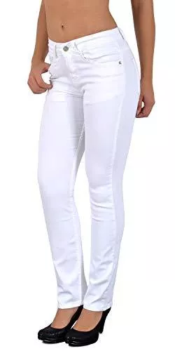 ESRA Jeans ESRA Damen Jeans Hose Damen Jeanshose gerader Schnitt Straight bis Übergrösse G400