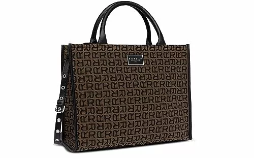 Replay Taschen & Rucksäcke Replay Damen Handtasche Groß, Mehrfarbig (Pino + Black 1297), Onesize