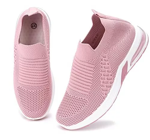 irisaa Sneaker & Sportschuhe irisaa Damen Slip On Laufschuhe Outdoor Freizeitschuhe Bequeme Turnschuhe, Atmungsaktiv und Leichte Sneakers für Sommer