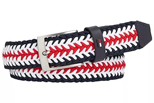 Tommy Hilfiger Gürtel Tommy Hilfiger Tricolor Gürtel Zubehör, rot, 110 cm