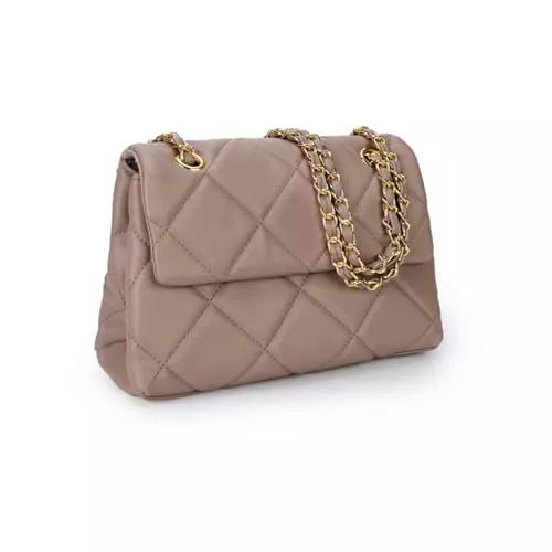 Gladdon Taschen & Rucksäcke Gladdon Handy Umhängetasche Damen Gesteppte Handtasche Crossbody Taschen Vegan Leder Schultertasche mit Kartenschlitz Verstellbar Abnehmbar Schultergurt