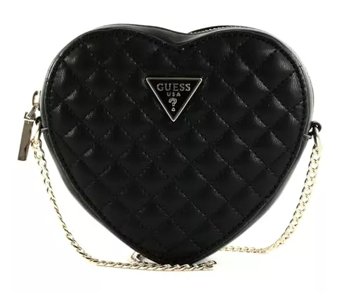 GUESS Taschen & Rucksäcke GUESS Damen Rianee Quilt Heart Bag Abendtasche, Umhängetasche