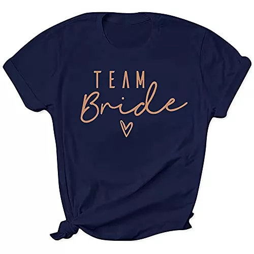 WOOD MEETS COLOR T-Shirts WOOD MEETS COLOR T-Shirt Team Braut,Tshirt Frauen,Junggesellenabschied T-Shirt,Brautjungfer Tshirt(S-2XL)