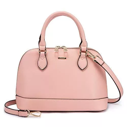 LOVEVOOK Taschen & Rucksäcke Kleine Crossbody-Taschen für Frauen, klassische Doppelreißverschluss oben Griff Kuppeltasche Schultertasche
