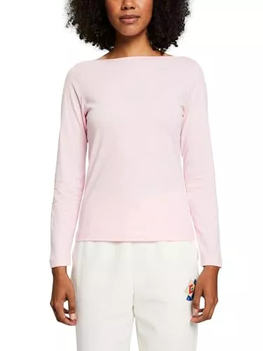 ESPRIT Langarmshirts ESPRIT Longsleeve aus Bio-Baumwolle