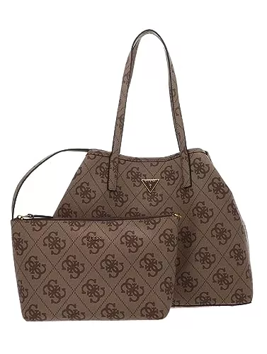 GUESS Taschen & Rucksäcke GUESS Vikky Large Tote Latte Logo