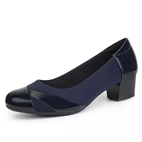Ortho+rest High Heels Ortho+rest Hallux Valgus Pumps Damen Low Heel OrthopäDische Slip Auf Loafers