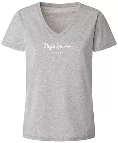 Pepe Jeans T-Shirts Pepe Jeans Damen Wendy V Neck T-Shirt
