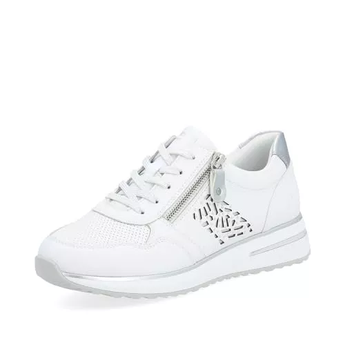 Remonte Sneaker & Sportschuhe Remonte Damen Low-Top Sneaker D1G00, Frauen Halbschuhe,lose Einlage
