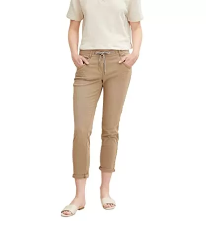 TOM TAILOR Hosen TOM TAILOR Women's Tapered Relaxed Fit Trousers