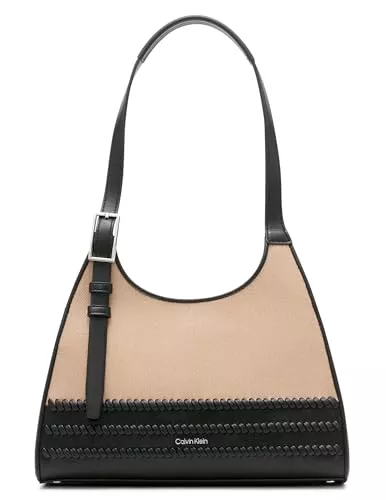 Calvin Klein Taschen & Rucksäcke Calvin Klein Damen Quill Umhängetasche mit DREI Fächern