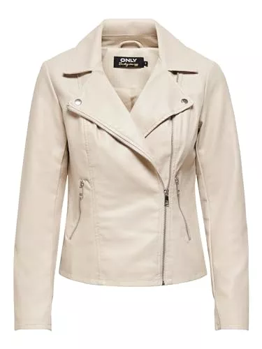 ONLY Jacken ONLY Damen Onlnewmelisa Faux Leather Biker Cc OTW Lederjacke