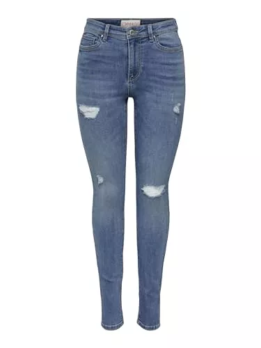 ONLY Jeans ONLY Female Skinny Jeans Skinny Fit Mittlere Taille Jeans