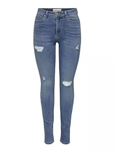 ONLY Jeans ONLY Female Skinny Jeans Skinny Fit Mittlere Taille Jeans