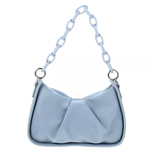 VALICLUD Taschen & Rucksäcke VALICLUD Leder Umhängetasche Leder Unterarmtasche Leder Clutch Handtasche Damen Abendtasche Unterarmtasche mit