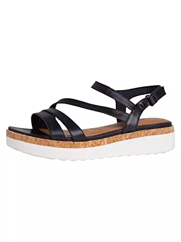 Tamaris Sandalen & Slides Tamaris Damen Keilsandalen, Frauen Sandalen,Touch It-Fußbett