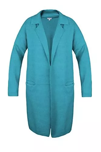 M&G Atelier Jacken Damen Strickjacke Jacke Viscose Pullover Bunte Cardigan Mantel Lang KILKY