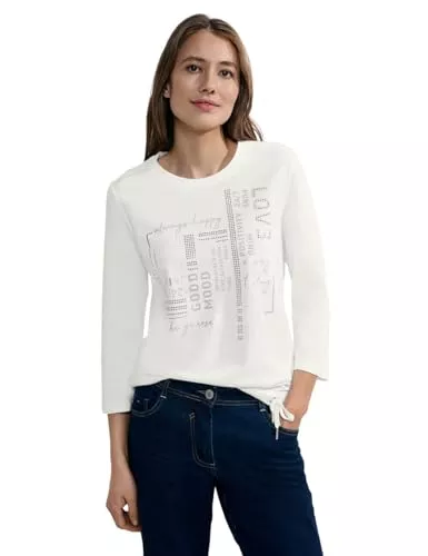 Cecil Langarmshirts Cecil Damen T-Shirt