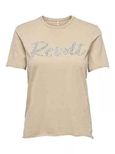 ONLY T-Shirts ONLY Damen Onllucy Reg S/S Studs Top Box JRS T-Shirt (4er Pack)