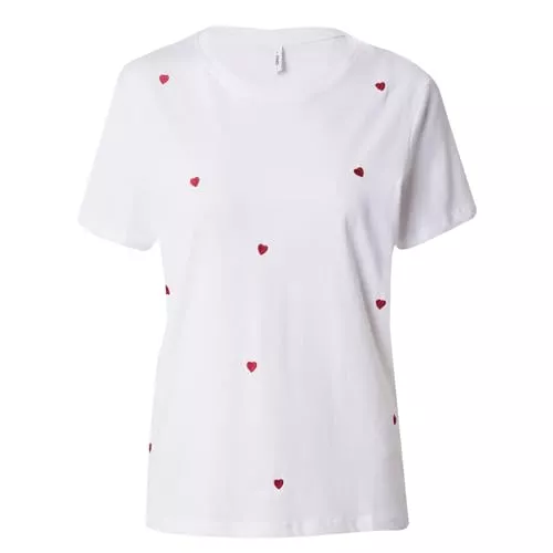 ONLY T-Shirts ONLY Damen Onlketty Life S/S V-Neck Top Box JRS T-Shirt