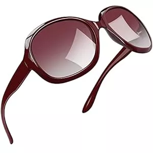 Joopin Sonnenbrillen & Zubehör Joopin Übergroße Sonnenbrille Damen Polarisiert und Mode Stil Damen Sonnenbrille Groß Moderne UV400 Schutz