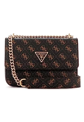 GUESS Taschen & Rucksäcke GUESS Eco Elements Convertible Xbody Flap Brown Logo