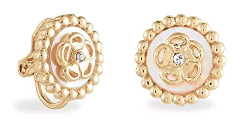 Grossé Schmuck Grossé Ohrclip - Parlmutt - 22kt vergoldet - GJ64346