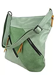 bags &amp; more Taschen & Rucksäcke Umhängetasche MALU Hobo bag mit Fächern A4 Format Damen Handtasche Fashion Mode