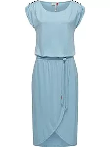 Ragwear Freizeit Ragwear Damen Kleid Midi Sommerkleid Ethany XS-XXL