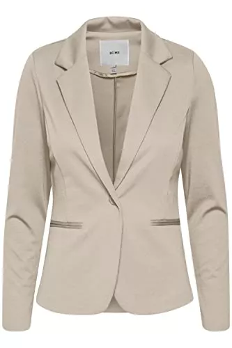 ICHI Blazer ICHI IHKATE BL Damen Blazer Kurzblazer Jacke Ein-Knopf-Blazer mit Stretch und Reverskragen