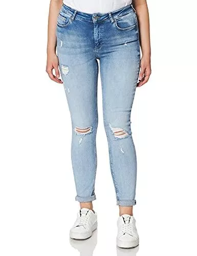 ONLY Jeans ONLY Female Skinny Fit Jeans ONLBLUSH Life MID RW AK DT L30Light Blue Denim