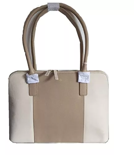 Sina Jo Taschen & Rucksäcke Sina Jo Handtasche Henkeltasche Citytasche Damen 36x24 cm Leder creme