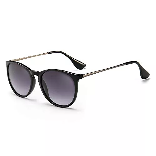 SUNGAIT Sonnenbrillen & Zubehör SUNGAIT Vintage Runde Damen Sonnenbrille Klassischer Retro Designer Stil nicht Polarisiert Sonnenbrille