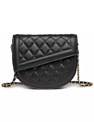 Hxixi Taschen & Rucksäcke Hxixi Frauen Diagonale Klappe Schulter Tasche Gesteppte Kette Geldbörse Leder Crossbody Tote Handtasche