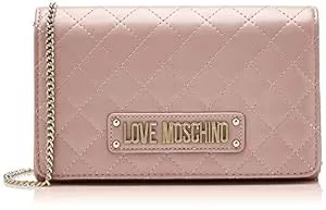 Love Moschino Taschen & Rucksäcke Love Moschino Damen Quilted Nappa Pu Clutch für den Tag