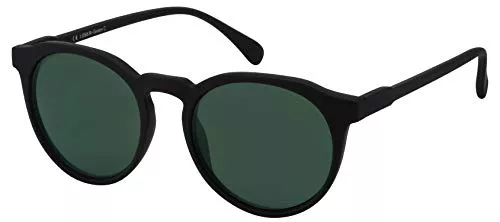 La Optica B.L.M. Sonnenbrillen & Zubehör La Optica B.L.M. Sonnenbrille Herren Damen UV400 Rund Retro - Farben, Einzel-, Doppelpacks