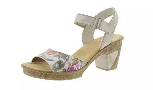 Rieker Sandalen & Slides Rieker 69789 Damen Riemchensandale,Sandalette,Sommerschuh,Absatz