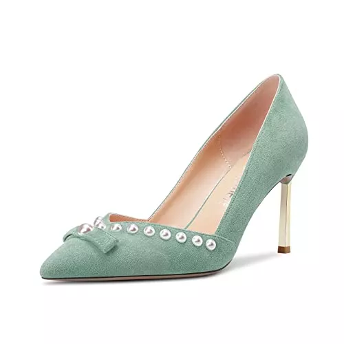 Castamere High Heels Castamere Hoher High Stiletto Absatz Heel Spitze Zehenkappe Pumps Slip-on Sexy Klassisch 8.5 cm Heels