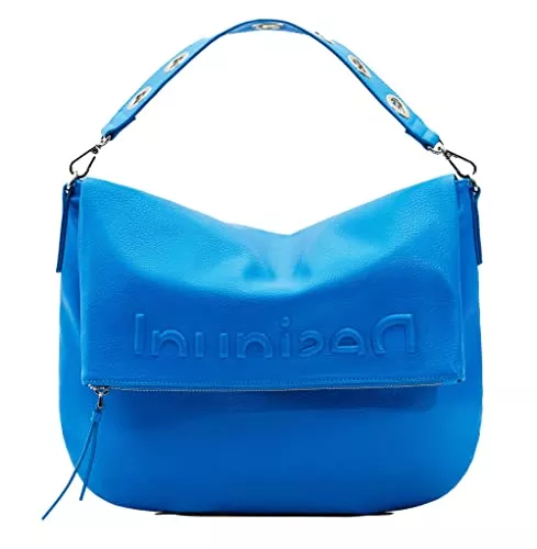 Desigual Taschen & Rucksäcke Desigual Women's Bag_Half Logo 22_BRETÚN 5000 Navy, Blue