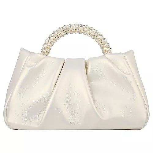 Ingrenlife Taschen & Rucksäcke Ingrenlife Glänzende Perlen-Geldbörse für Damen, weiches Leder, Perlen-Clutch, Abendtaschen, Braut-Clutch, Geldbörsen für Hochzeit, Party, Abschlussball