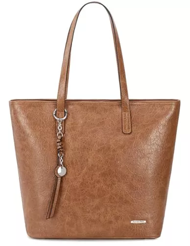 Pomelo Best Taschen & Rucksäcke Pomelo Best Handtasche Damen Shopper Groß Damen Tasche für Büro Schule Einkauf