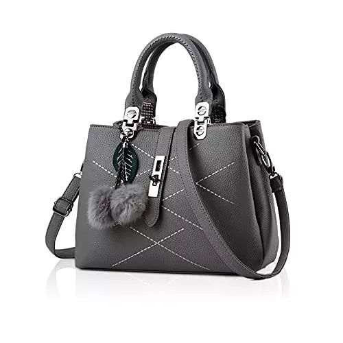 NICOLE &amp; DORIS Taschen & Rucksäcke NICOLE &amp; DORIS 2021 Neue Welle Paket Kuriertasche Damen weiblichen Beutel Handtaschen für Frauen Handtasche Grau