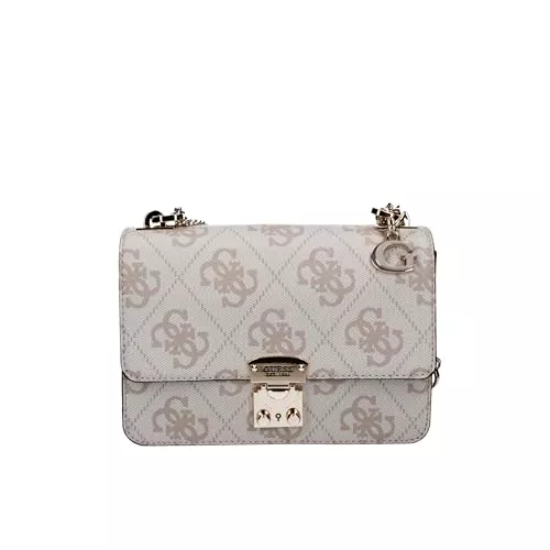 GUESS Taschen & Rucksäcke GUESS Damen Schultertasche Eliette Dove Logo