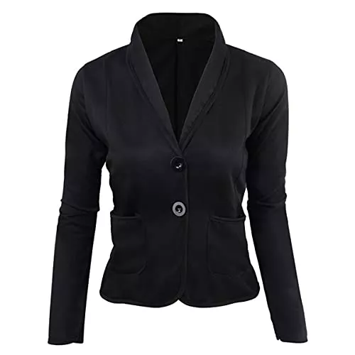 LOKIH Blazer LOKIH Damen Blazer Anzugjacke Reine Farbe Lässige Allgleiches Dünne Elegante Anzugjacke